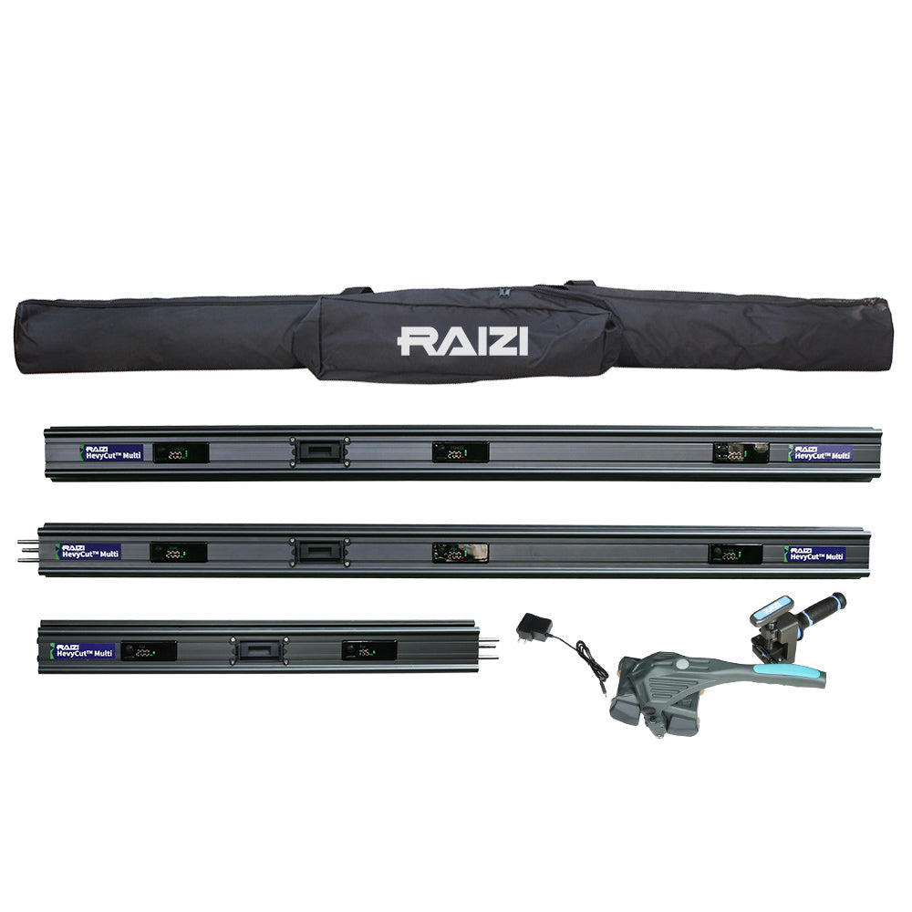 Raizi HevyCut™ Multi Modular Rail Large Format Tile Cutter with Electric Suction Cups