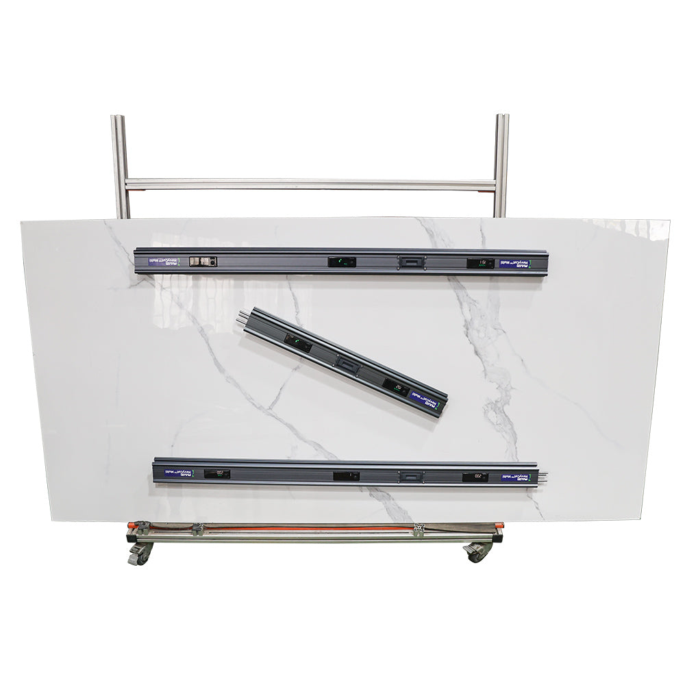 Raizi HevyCut™ Multi Modular Rail Large Format Tile Cutter with Electric Suction Cups
