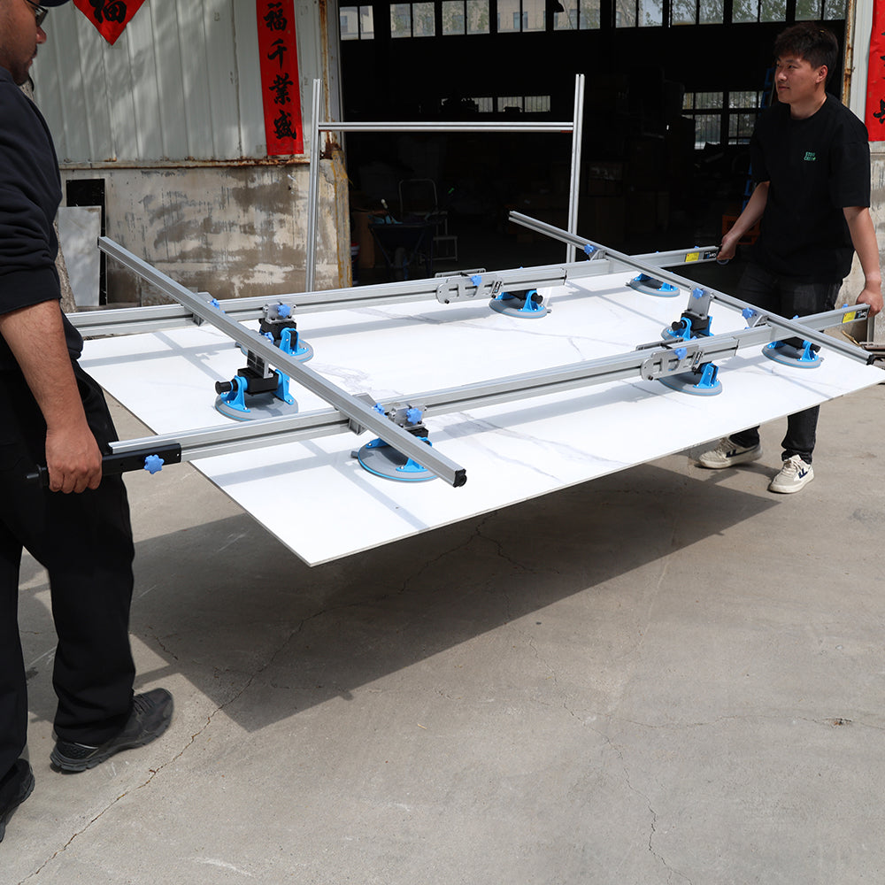 Raizi Large Format Tiles Lifter Handling System 1.9m-3.6m for Rough and Smooth Surfaces