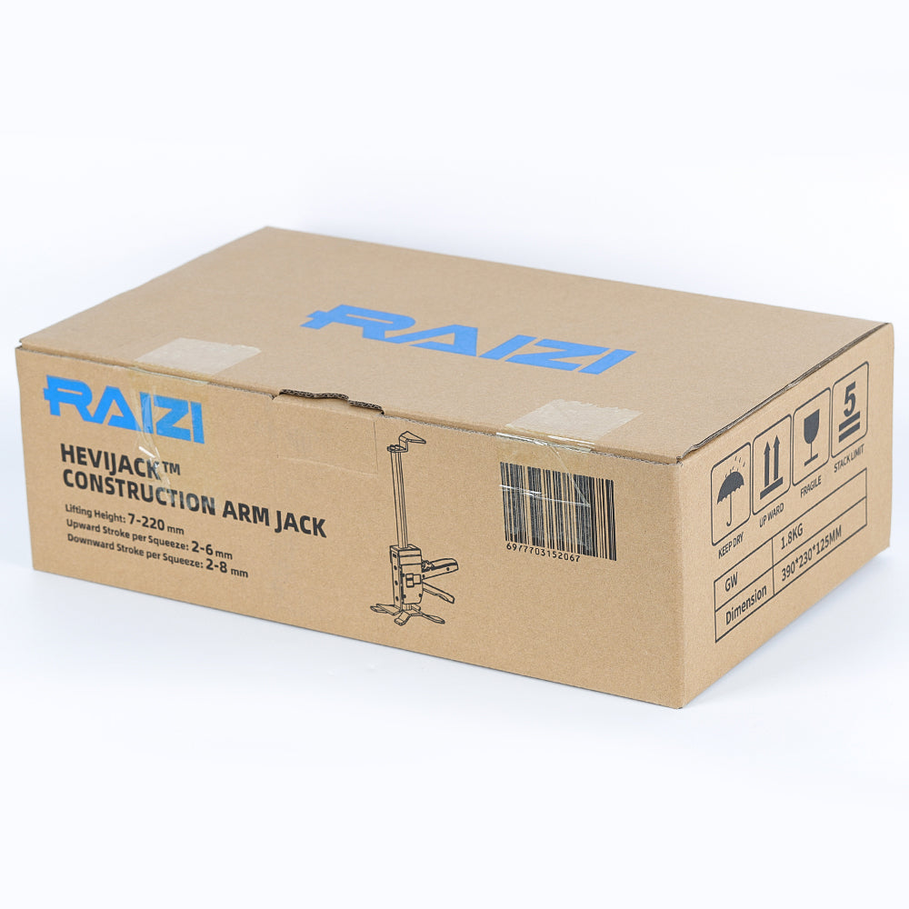 Raizi HeviJack™ Heavy-Duty Construction Arm Jack with Precise Height Adjustment