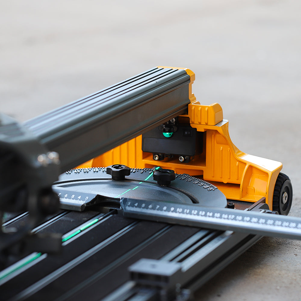 Raizi BumbleBee™ professional manual tile cutter with adjustable cutting angle