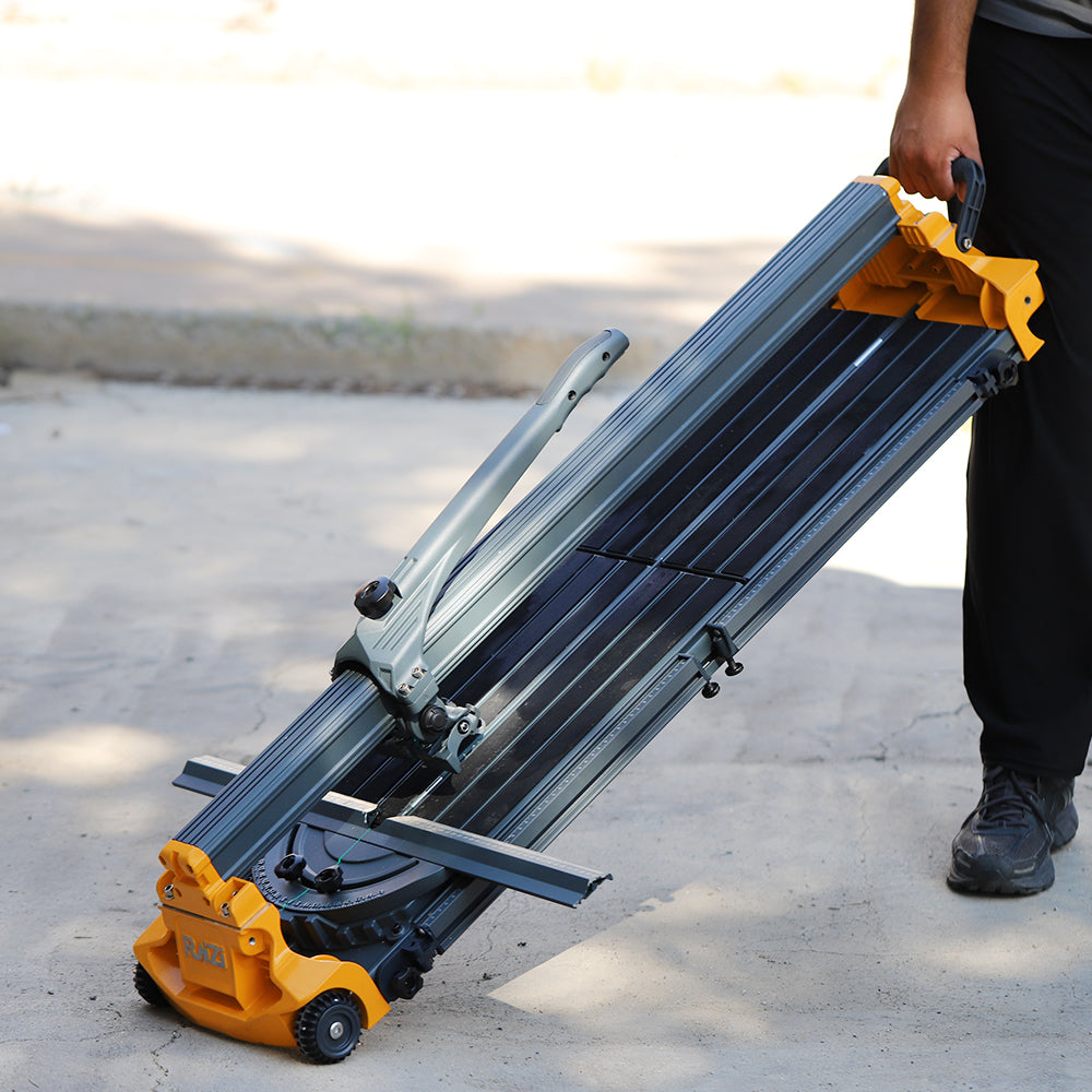 Raizi BumbleBee™ professional manual tile cutter with adjustable cutting angle
