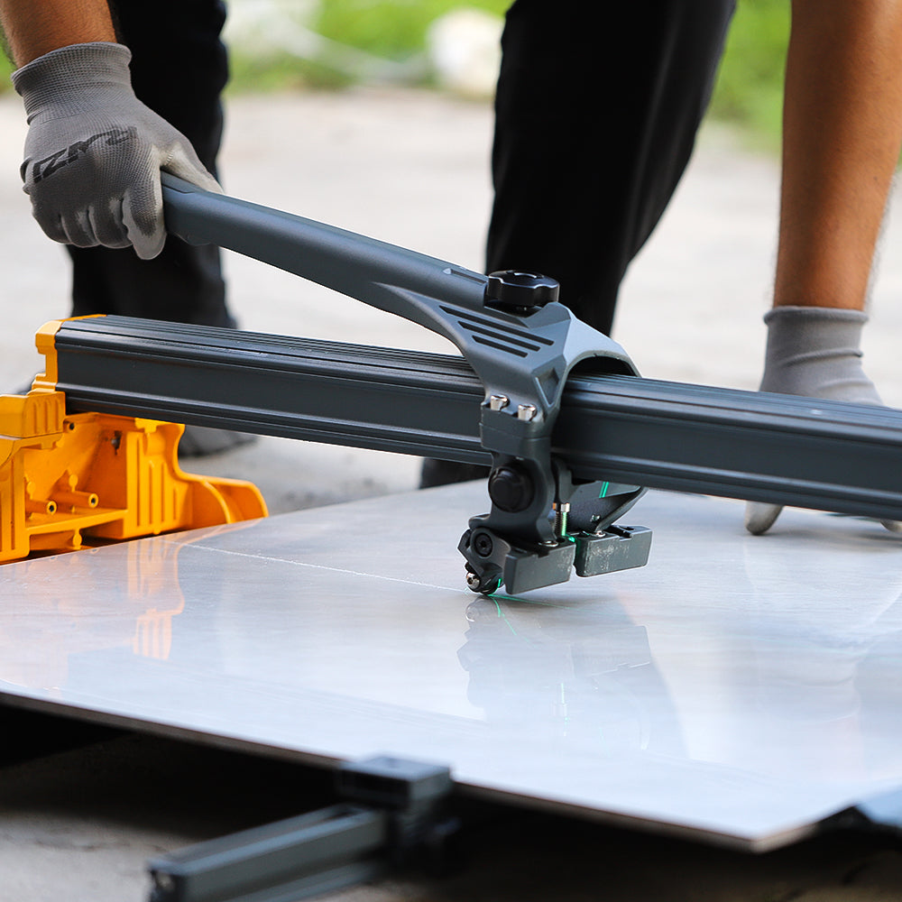Raizi BumbleBee™ professional manual tile cutter with adjustable cutting angle