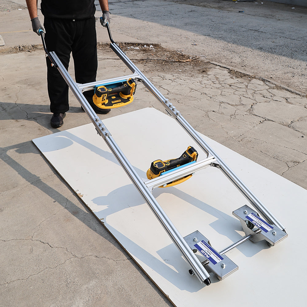 Raizi TileGo™ Large Format Tile Installation Dolly with Grabo Lifter (ship from US warehouse)