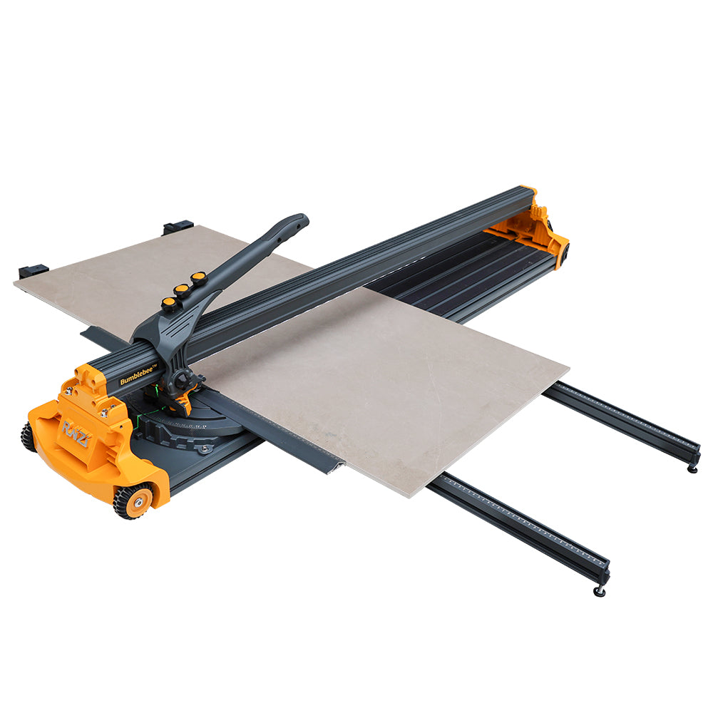 Raizi BumbleBee™ professional manual tile cutter with adjustable cutting angle