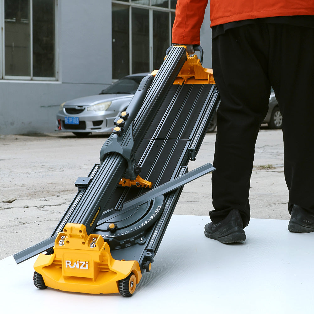 Raizi BumbleBee™ professional manual tile cutter with adjustable cutting angle