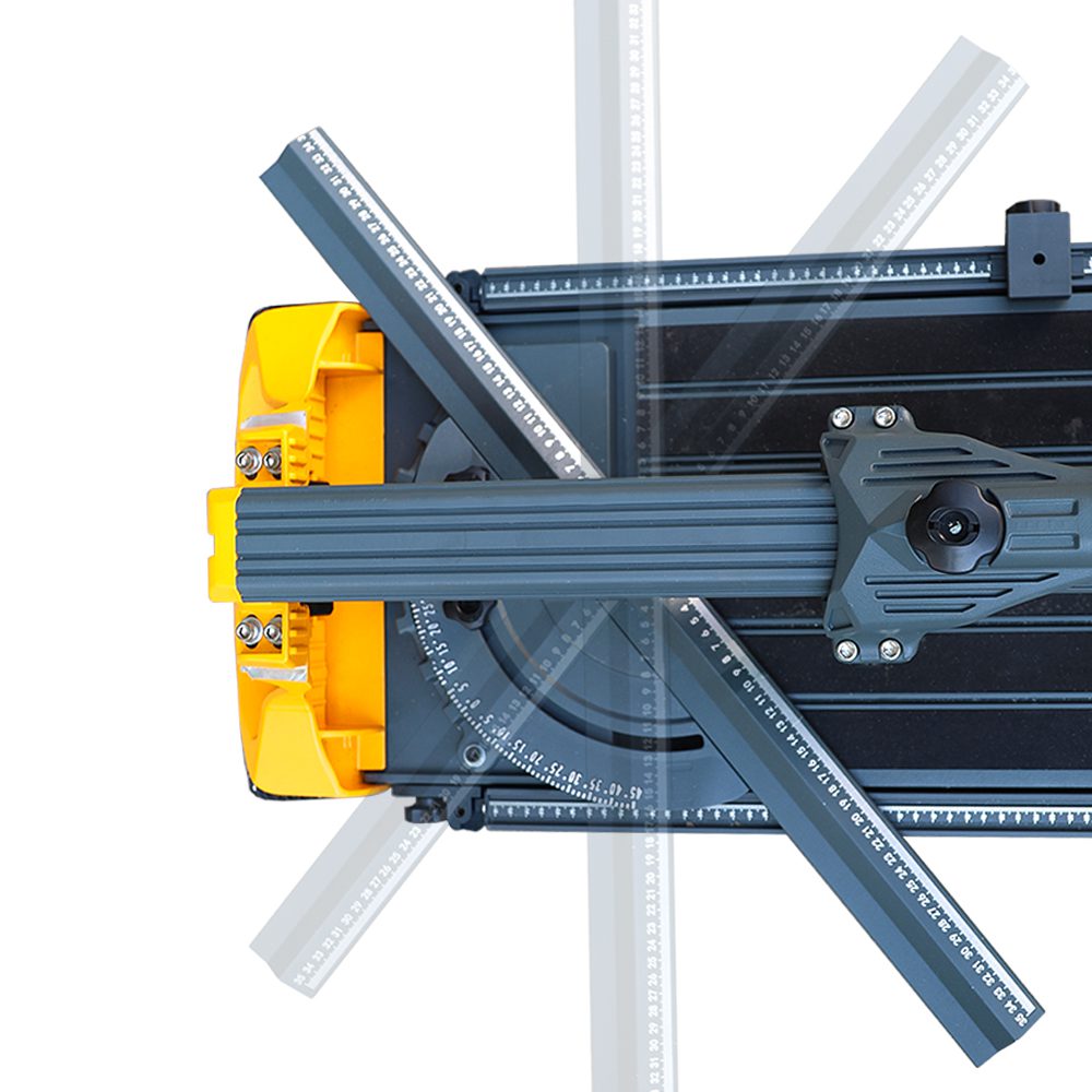 Raizi BumbleBee™ professional manual tile cutter with adjustable cutting angle