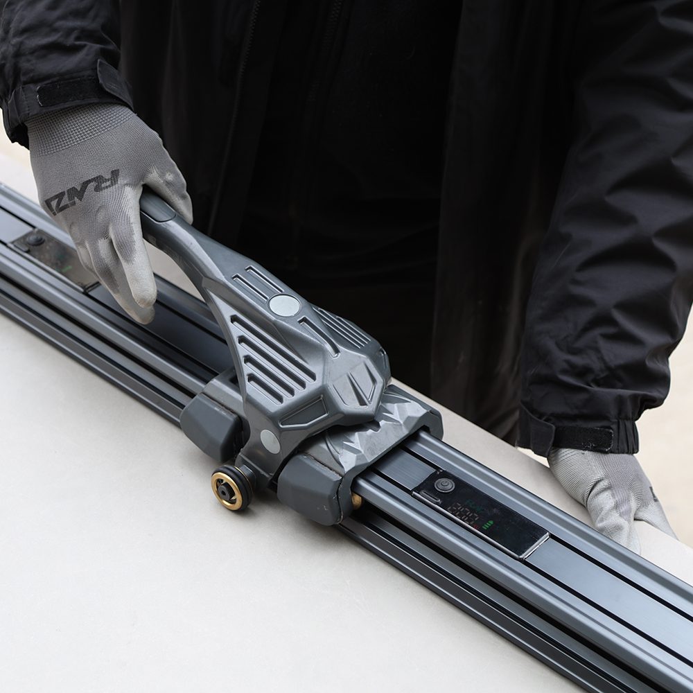 Raizi HevyCut™ Multi Modular Rail Tile Cutter with Electric Suction Cups