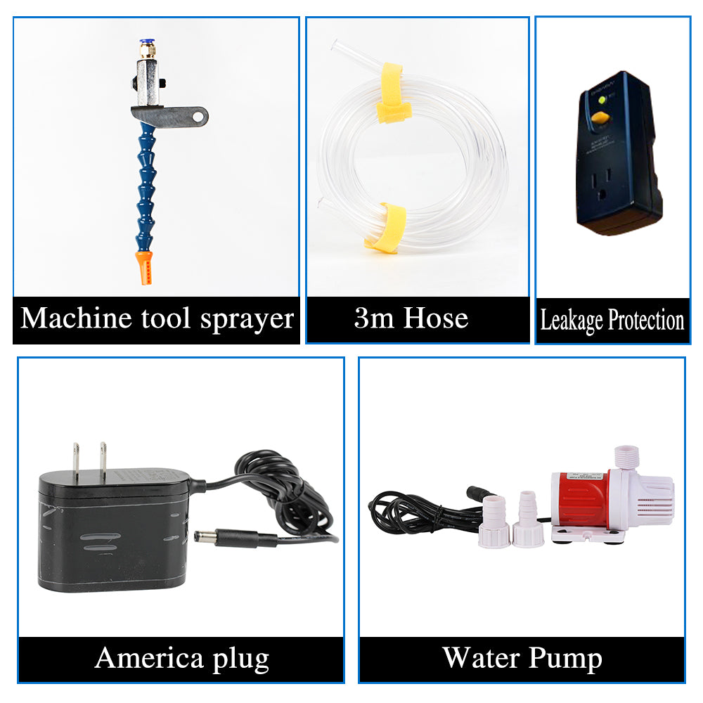 Raizi Universal Angle Grinder Water Attachment with Water Pump and Leakage Protector