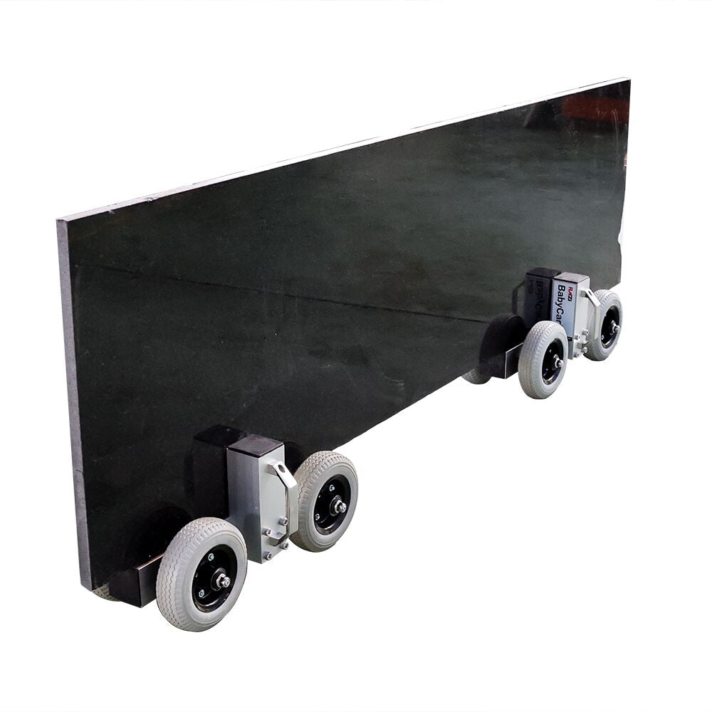 Raizi 4-Wheel Slab Dolly for Granite Marble Slab Heavy Duty Transfer Dolly