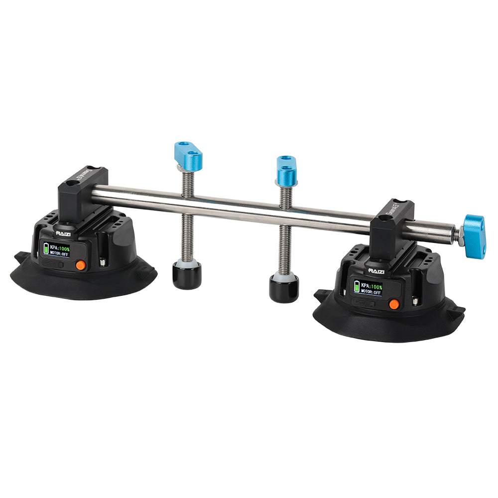 Raizi Seam4.5™ Compact Electric Seam Setter with 4.5-inch Suction Cups for Stone and Tiles