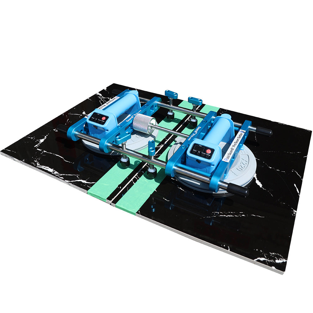 Raizi Seam8™ Pro Electric Seam Setter with 8-inch Suction Cups for Countertop Seaming Leveling