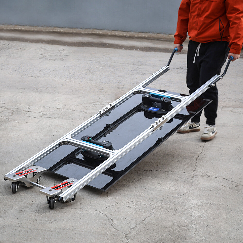 Raizi TileGo™ Large Format Tile Installation Dolly with Grabo Lifter (ship from US warehouse)