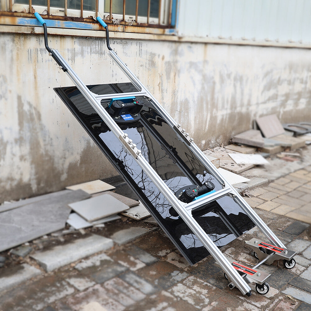 Raizi TileGo™ Large Format Tile Installation Dolly with Grabo Lifter (ship from US warehouse)