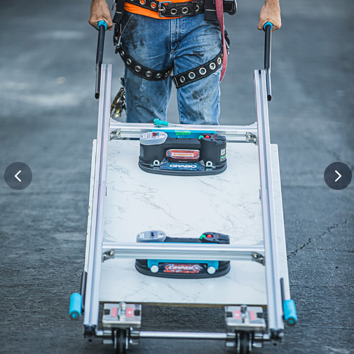 Raizi TileGo™ Large Format Tile Installation Dolly with Grabo Lifter (ship from US warehouse)