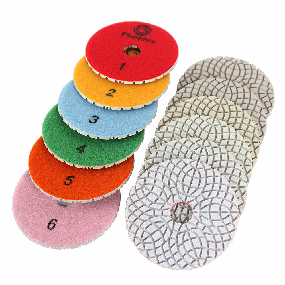 6-step-wet-diamond-polishing-pads