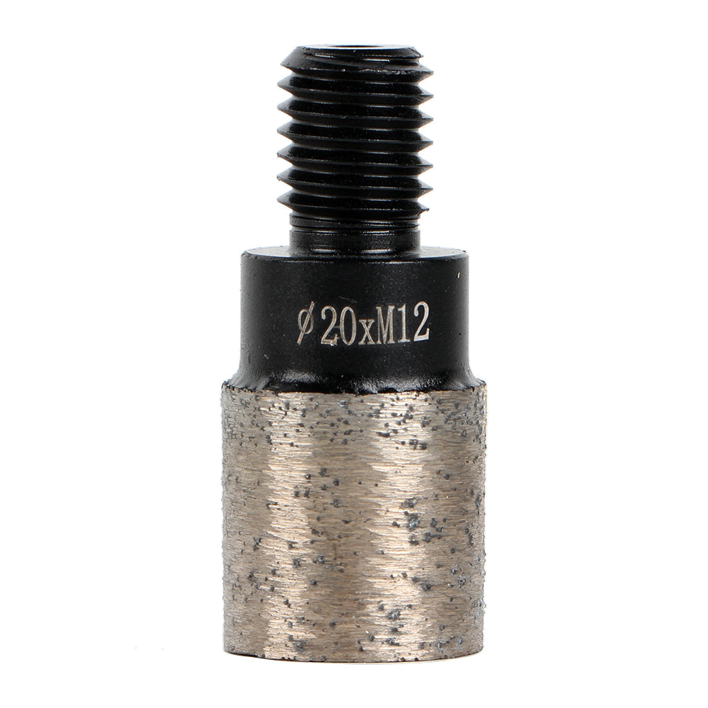Raizi 3pcs 20 x 20T CNC Incremental Cutting Finger Bits for Granite, Marble M12 Thread