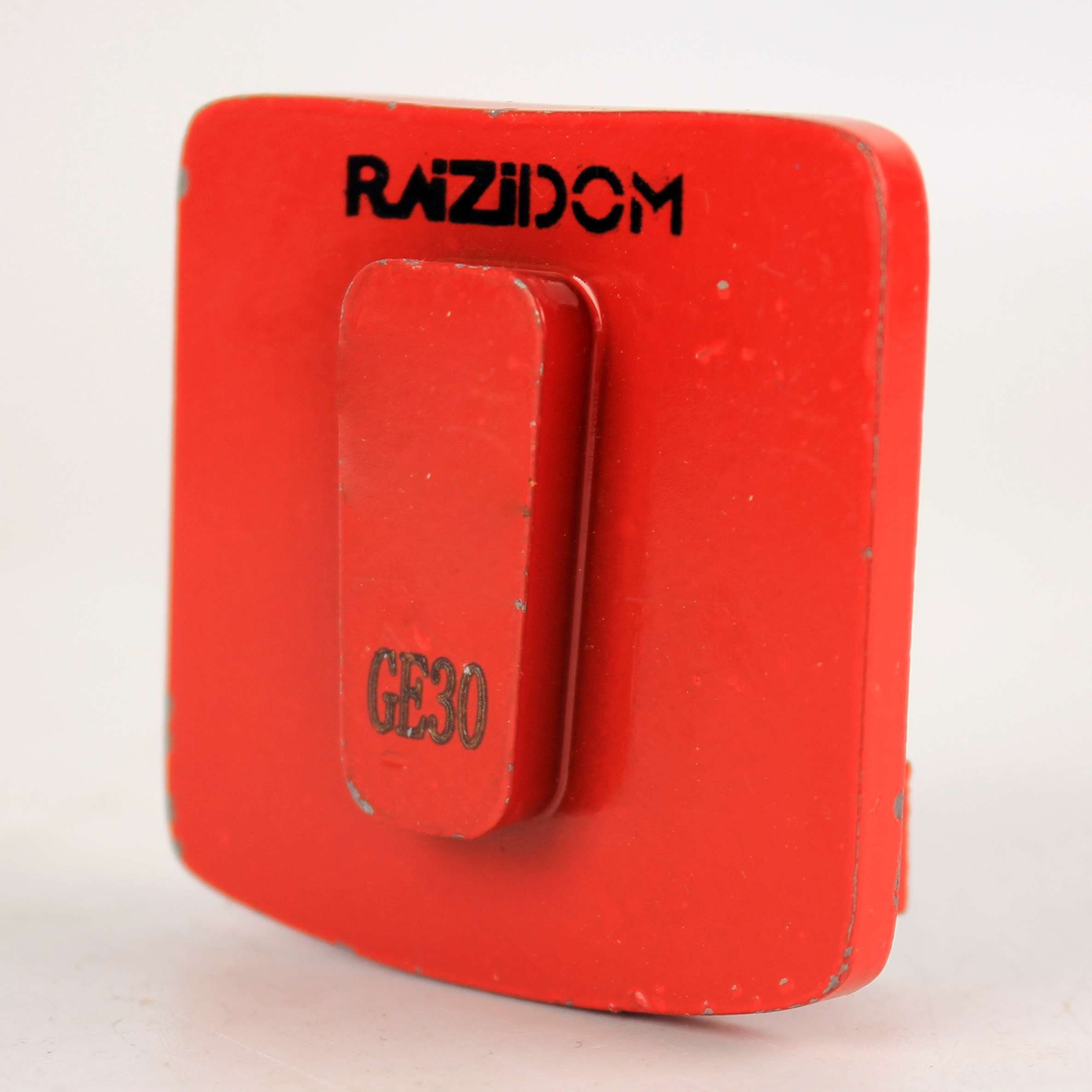 Raizidom GE Red Husqvarna Redi-lock Diamond Grinding Tools For Soft, Medium Concrete