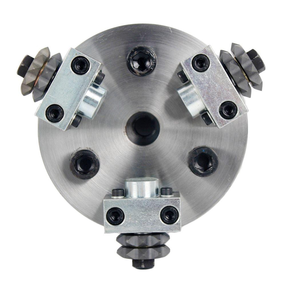 Raizi 5inch/125mm Bush Hammer Wheel Plate for Angle Grinder Litchi Sur