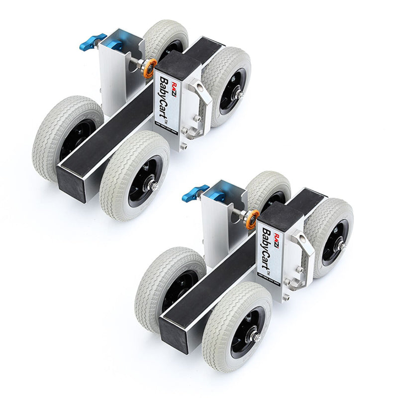 Raizi 4-Wheel Slab Dolly for Granite Marble Slab Heavy Duty Transfer Dolly
