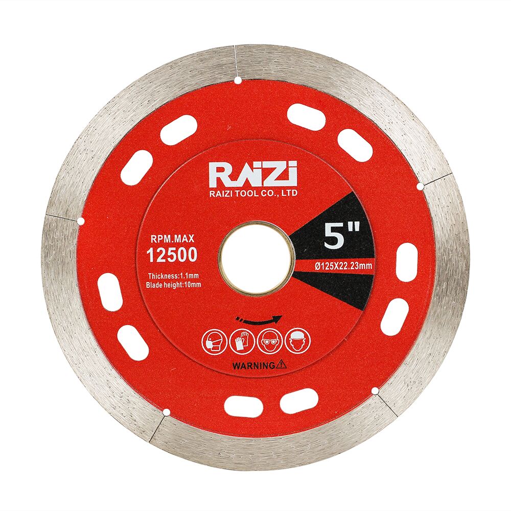 Raizi Continuous Rim Tile Cutting Disc Dry for Hard Ceramic Porcelain