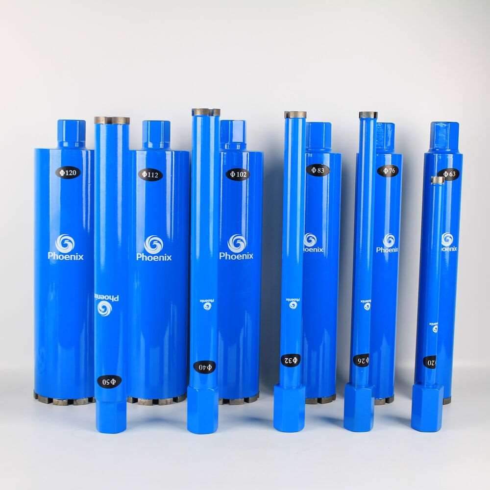 Raizi 1 1/4" Laser Welded Wet Diamond Core Drill Bit For Concrete