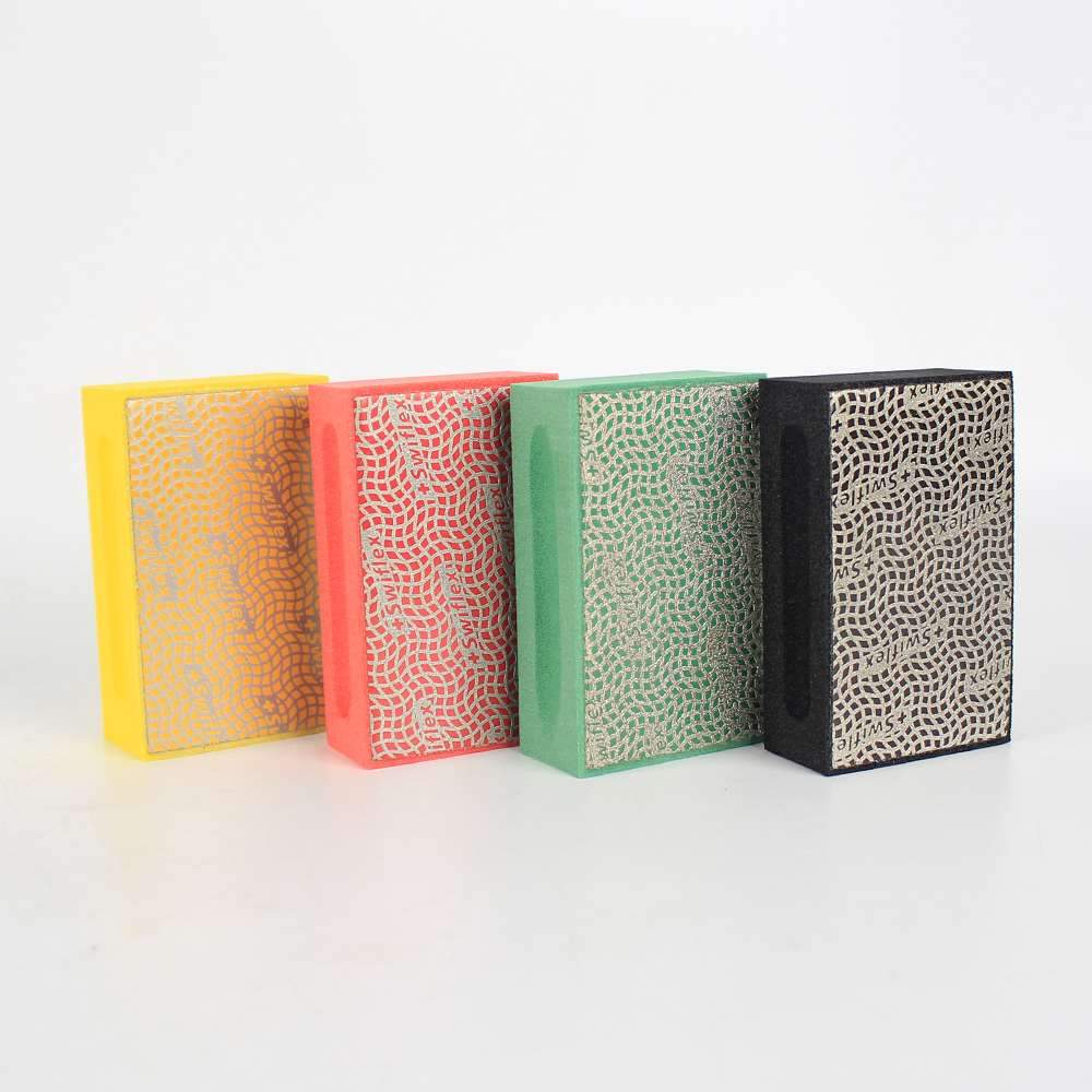 Raizi 55*90mm Electroplated Diamond Hand Grinding Polishing Pads
