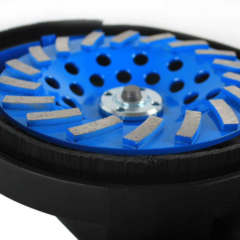 hard concrete grinding cup wheel detail