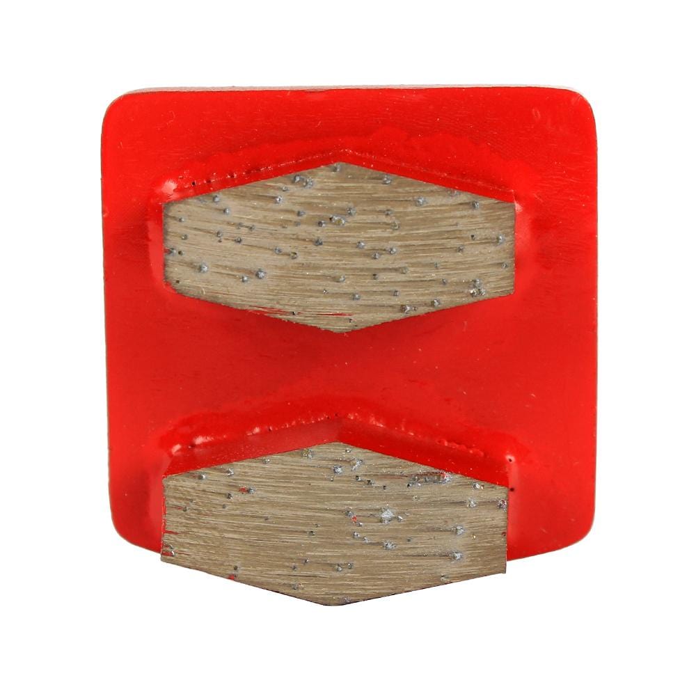 Raizidom GE Red Husqvarna Redi-lock Diamond Grinding Tools For Soft, Medium Concrete