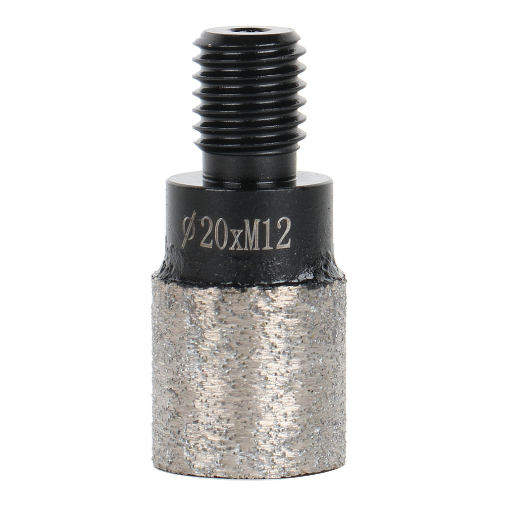 Raizi 3pcs 20 x 20T CNC Incremental Cutting Finger Bits for Granite, Marble M12 Thread
