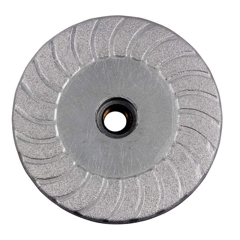 Raizi 4" vacuum brazed diamond grinding wheel with adapter | grinding tool Stone Cup Wheel Raizi Tool