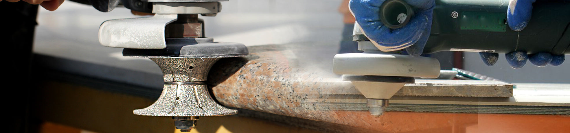 Diamond Routing and Profiling Tools For Granite, Marble, Stone