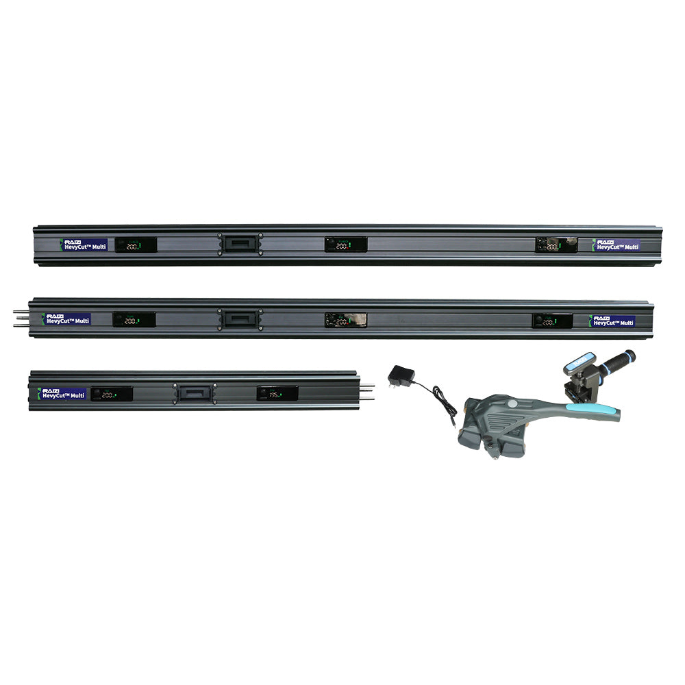 Raizi HevyCut™ Multi Modular Rail Large Format Tile Cutter with Electric Suction Cups