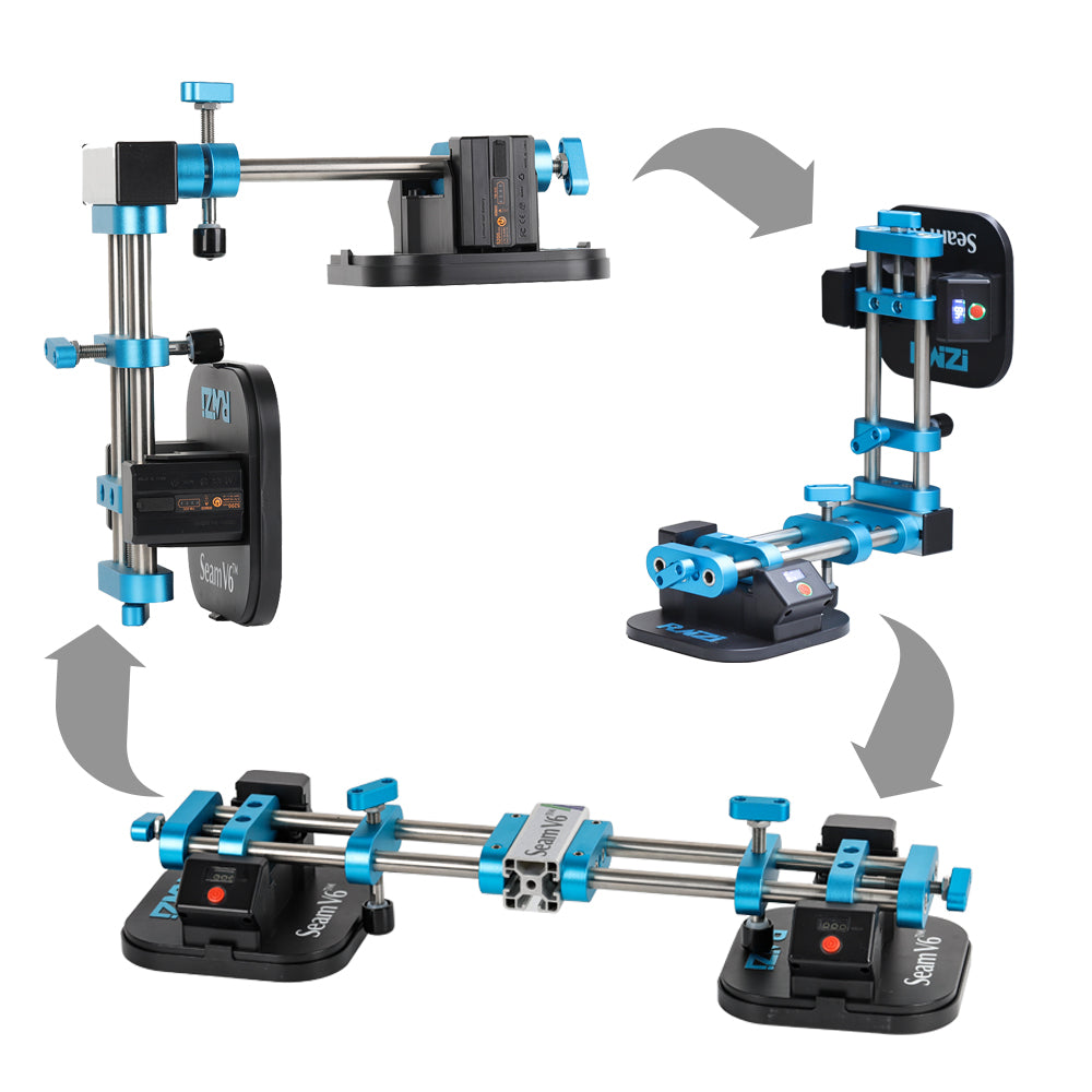 Raizi SeamV6™ 90° Electric Seam Setter for Waterfall Stone Edge