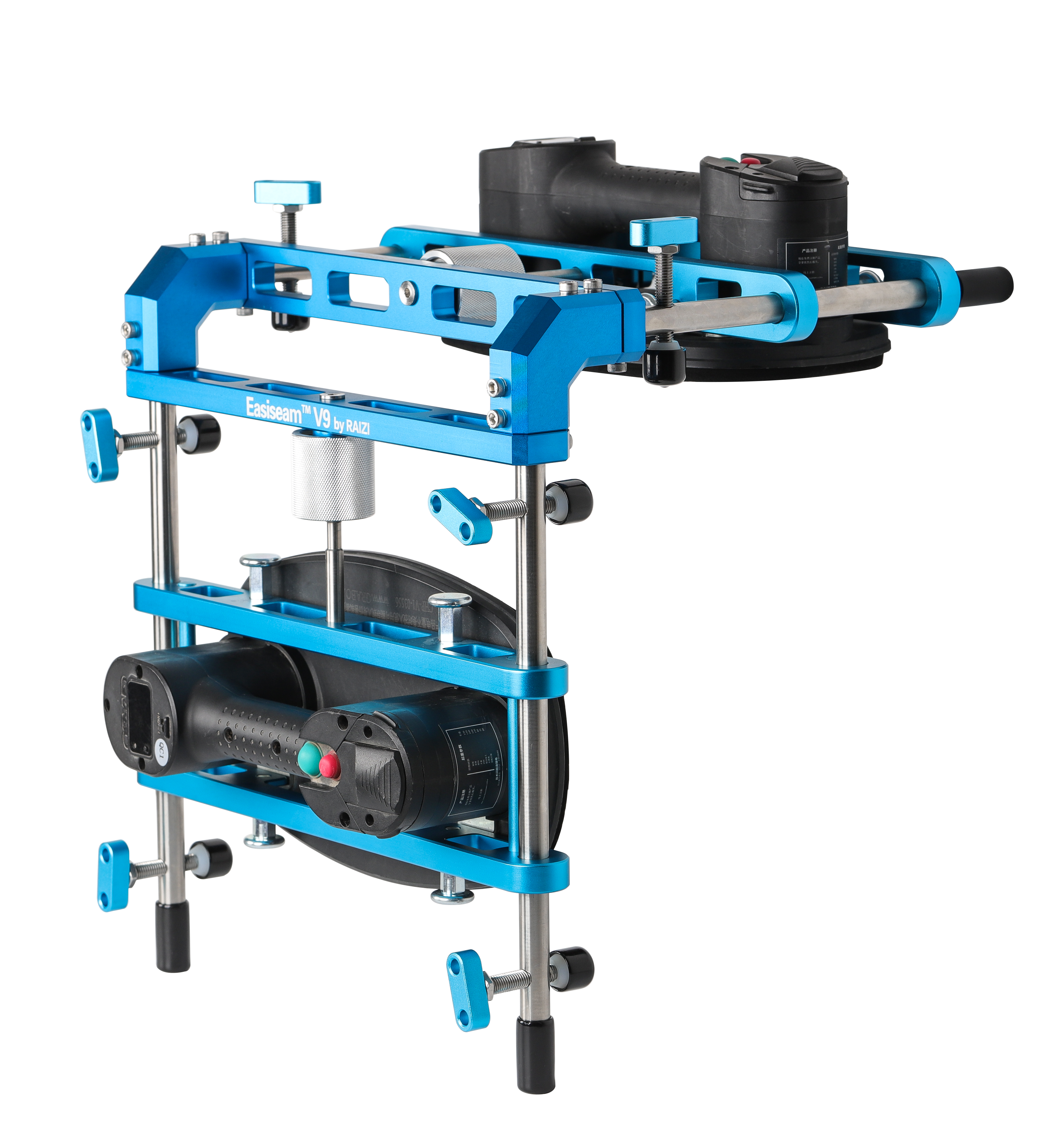 Raizi Easiseam™ V9 Waterfall Seam Setter for Countertops used with Grabo Lifters