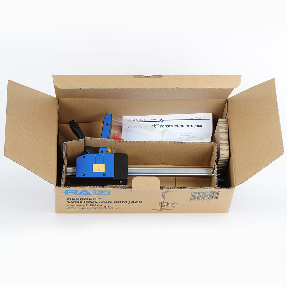 Raizi HeviJack™ Heavy-Duty Construction Arm Jack with Precise Height Adjustment