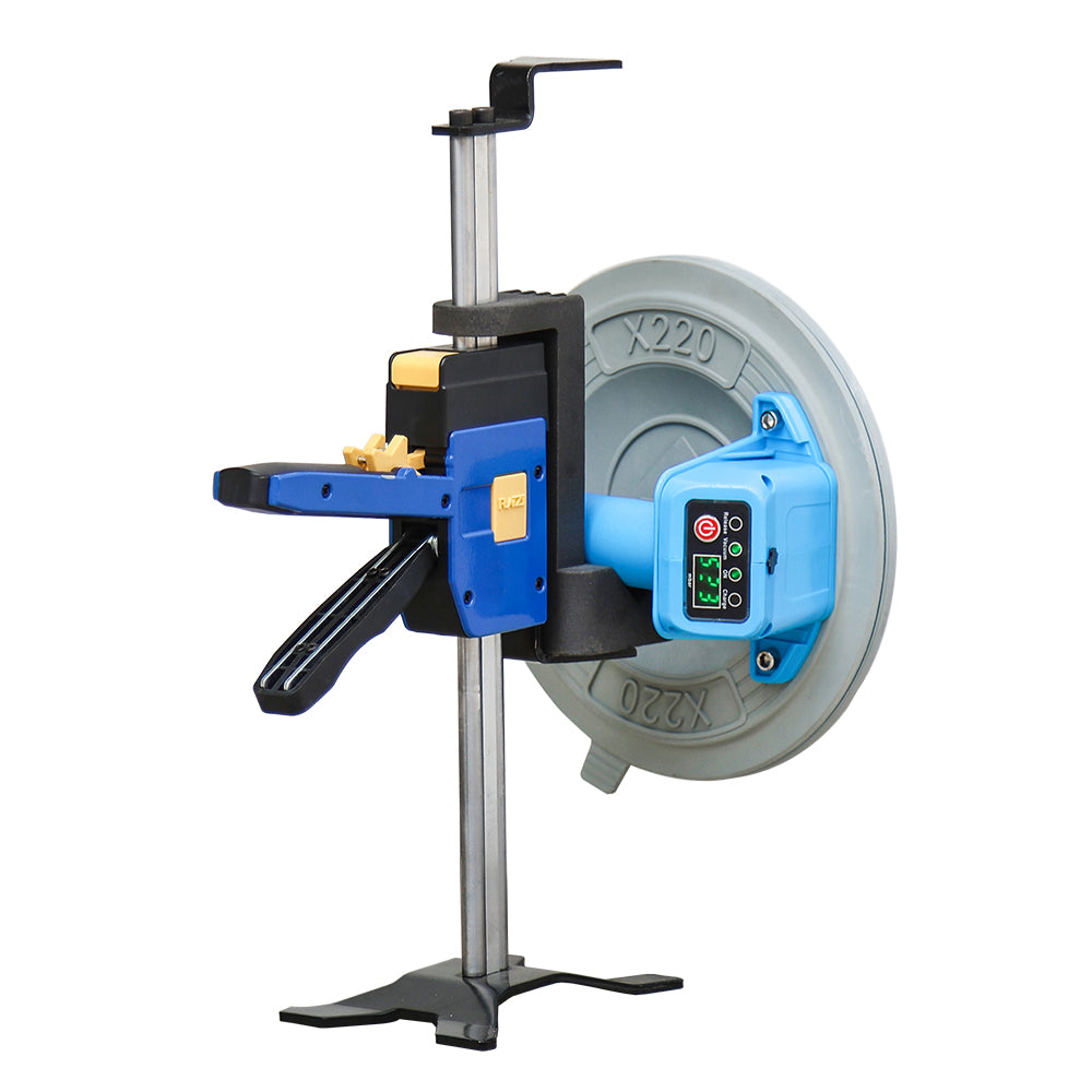 Raizi Waterfall HeviJack™ Glazing Kit Construction Arm Jack used with X220 Electric Suction Cups