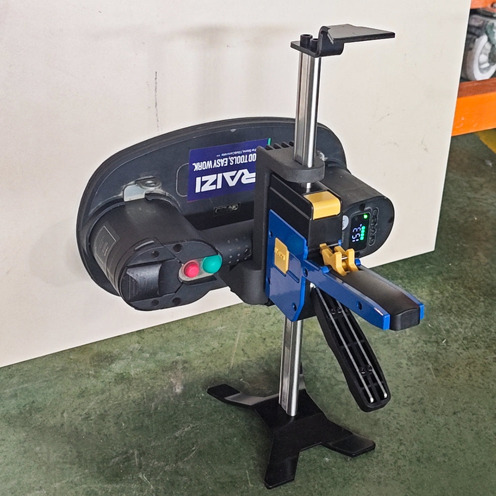 Raizi Waterfall HeviJack™ Glazing Kit Construction Arm Jack used with X220 Electric Suction Cups