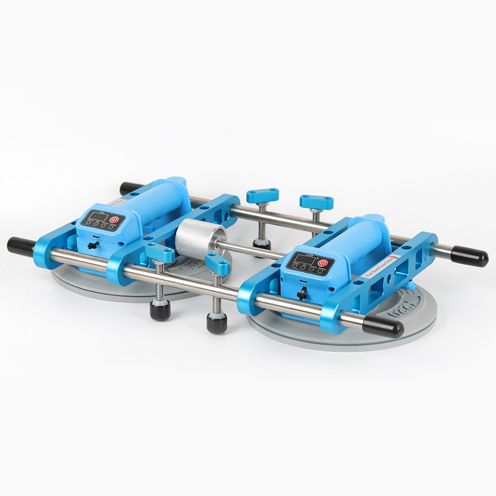 Raizi Seam8™ Pro Electric Seam Setter with 8-inch Suction Cups for Countertop Seaming Leveling