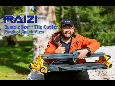 Raizi BumbleBee™ professional manual tile cutter with adjustable angle