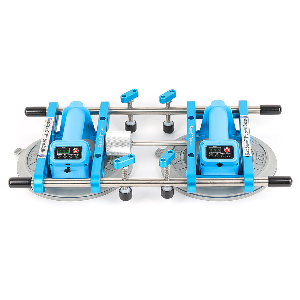 Raizi Seam8™ Pro Electric Seam Setter with 8-inch Suction Cups for Countertop Seaming Leveling