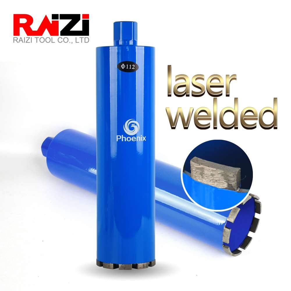Raizi 1 1/4" Laser Welded Wet Diamond Core Drill Bit For Concrete