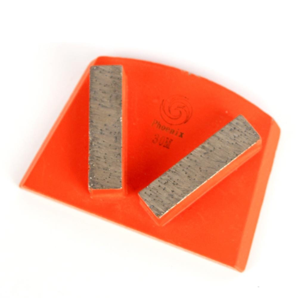 Trapezoid-one-button-segment-Lavina-Quick-Change-Grinding-Plate